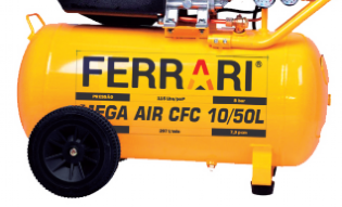 Compressor de Ar 10 Pés / 50 Litros 2 hp 220v FERRARI